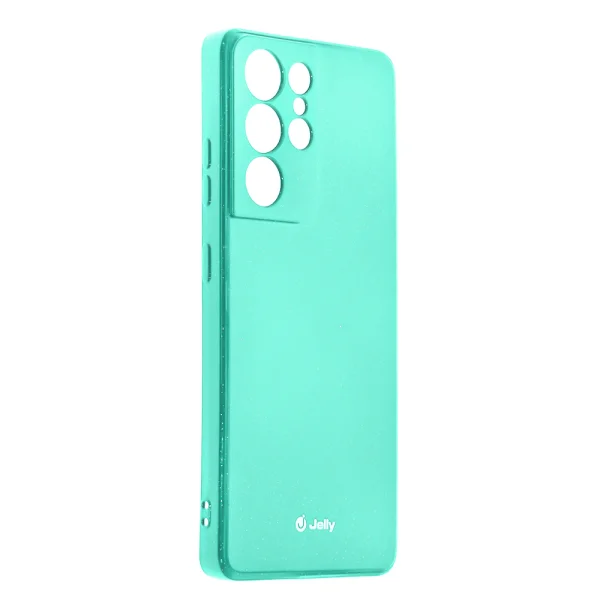 Силиконов калъф Jelly Case за Samsung Galaxy S21 Ultra, Мента 2