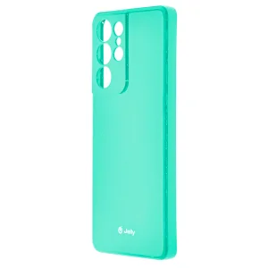 Силиконов калъф Jelly Case за Samsung Galaxy S21 Ultra, Мента