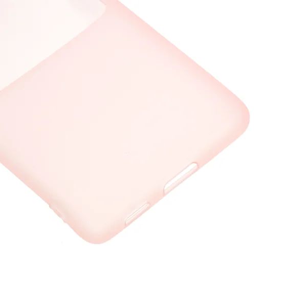 Силиконов калъф Tel Protect Window за Samsung Galaxy S21 Ultra, Розов 3