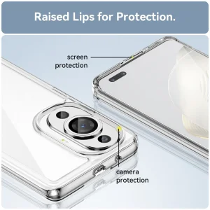 Удароустойчив калъф Acrylic за Huawei Nova 11 Pro / Nova 11 Ultra, Прозрачен 3