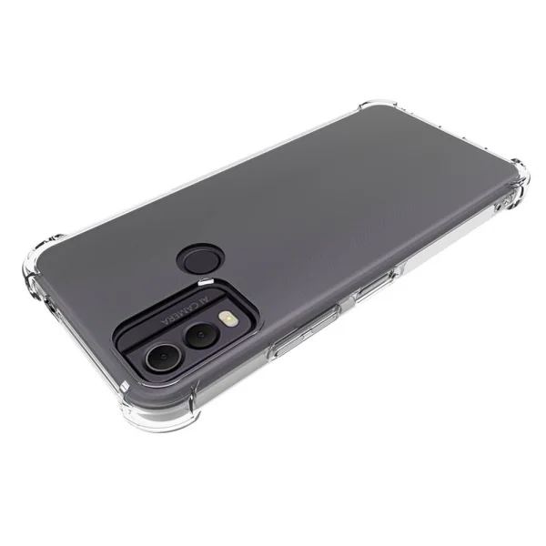 Anti-drop silicone case for Nokia C22, Transparent 4