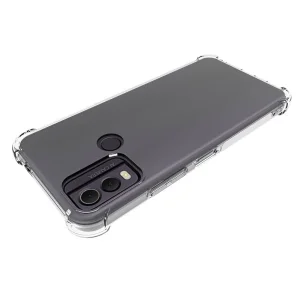 Anti-drop silicone case for Nokia C22, Transparent 4
