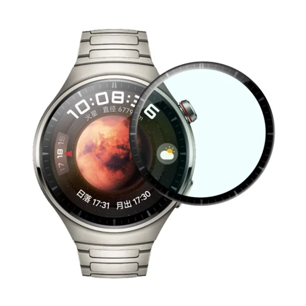 3D Протектор за часовник Huawei Watch 4 Pro, Черен 1