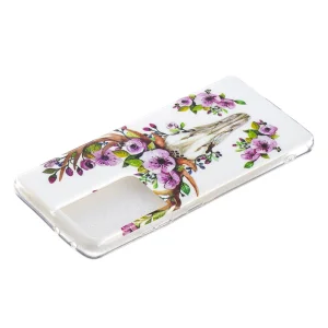 Силиконов калъф за Samsung Galaxy S21 Ultra, Светещ, Цветен елен 3