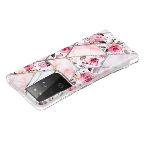 Силиконов калъф за Samsung Galaxy S21 Ultra, Рози 3