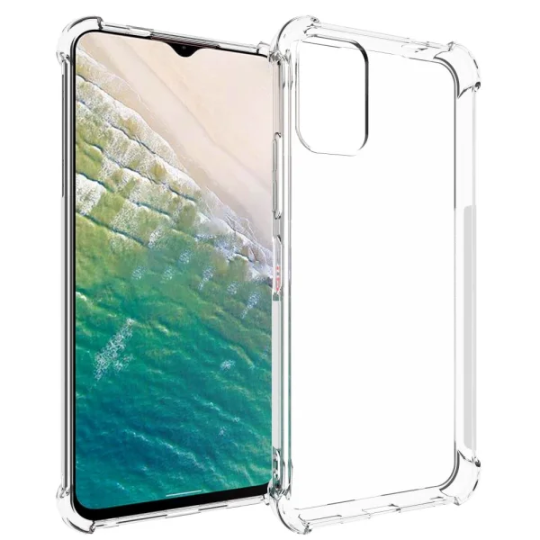 Anti-drop Silicone Case for Nokia C32, Transparent 1