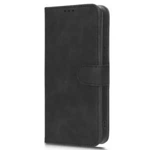 Leather Wallet Flip Case for Nokia C22, Black 3