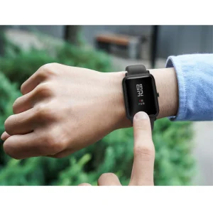 Universal silicone watch strap for Samsung, Huawei, Amazfit, 22mm, Black 4