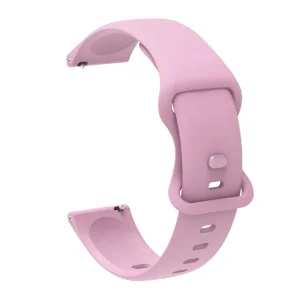 Universal silicone strap for Samsung, Huawei, Amazfit watches, 22mm, Pink 4