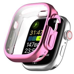Силиконов калъф за Apple Watch Ultra 49mm, Розов