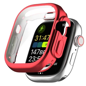 Silicon Case for Apple Watch Ultra 49mm, Red