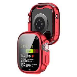 Силиконов калъф за Apple Watch Ultra 49mm, Червен 3