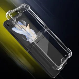 Shockproof Case for Samsung Galaxy Z Flip 5 5G, Transparent 4