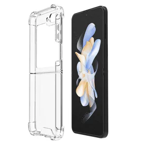 Удароустойчив калъф за Samsung Galaxy Z Flip 5 5G, Прозрачен