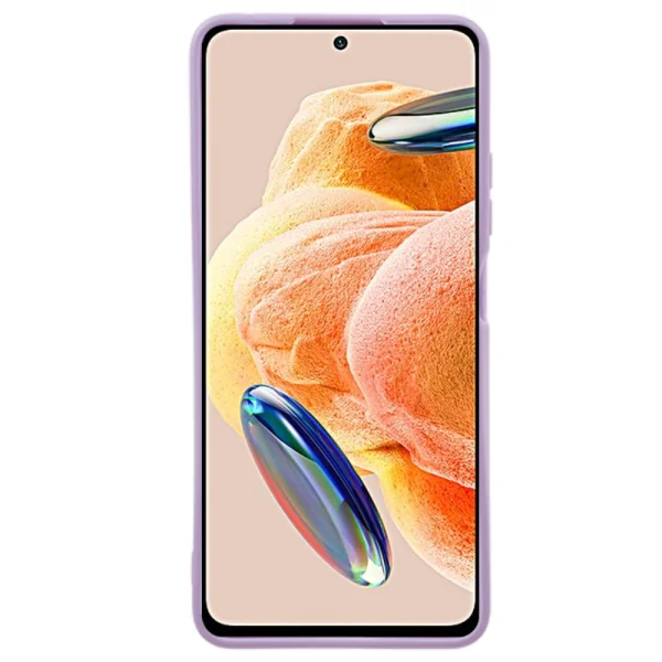 Силиконов калъф Straight за Xiaomi Redmi Note 12 Pro 4G, Светло лилав 2