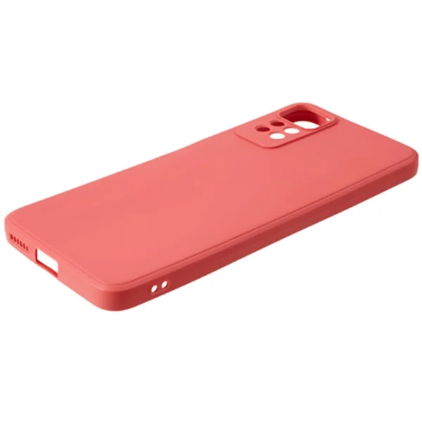 Силиконов калъф Straight за Xiaomi Redmi Note 12 Pro 4G, Червен 3