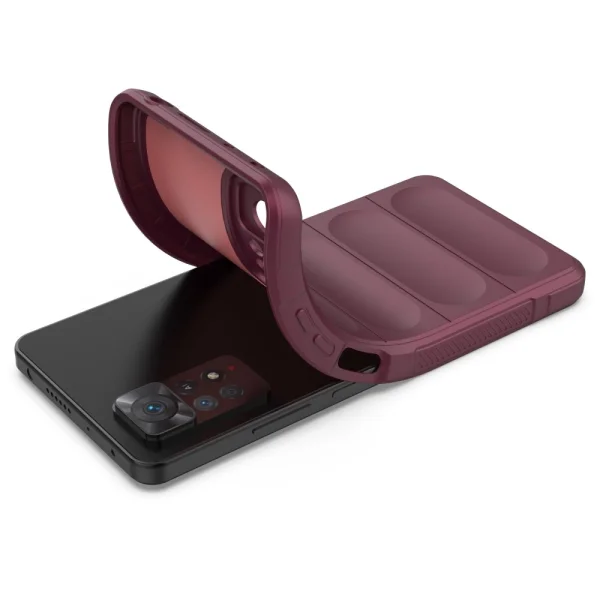 Silicone case Wear-resistant for Xiaomi Redmi Note 12 Pro 4G, Red 5