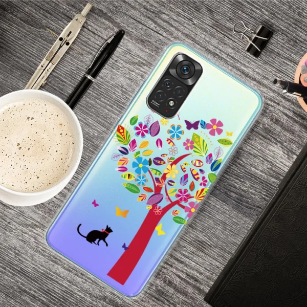 Силиконов калъф за Xiaomi Redmi Note 12 Pro 4G, Цветно дърво 2
