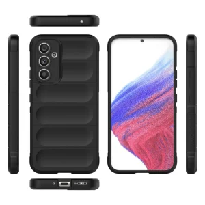 Silicone case Wear-resistant for Samsung Galaxy A54 5G, Black 4