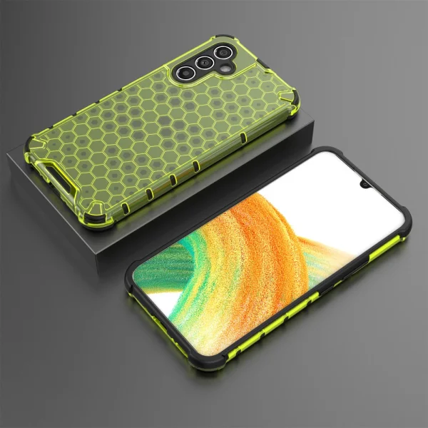 Shockproof Case Shock Absorber for Samsung Galaxy A54 5G, Green 2