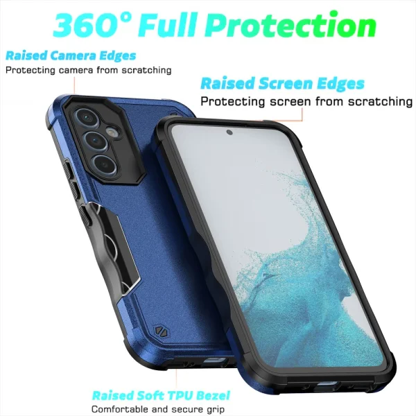Drop-proof shockproof case for Samsung Galaxy A54 5G, Blue 4