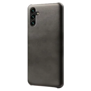 Пластмасов калъф Leather Coated за Samsung Galaxy A54 5G, Черен