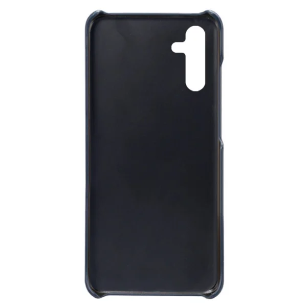 Leather Coated plastic case for Samsung Galaxy A54 5G, Dark blue 4