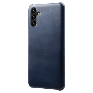 Пластмасов калъф Leather Coated за Samsung Galaxy A54 5G, Тъмно син