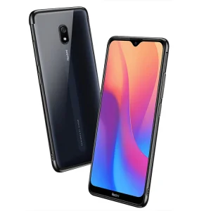 Силиконов калъф с лайстна CLEAR за Xiaomi Redmi 8A, Черен