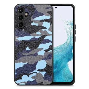 Силиконов калъф Camouflage за Samsung Galaxy A54 5G, Син камуфлаж