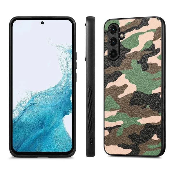 Silicone case Camouflage for Samsung Galaxy A54 5G, Green camouflage 2
