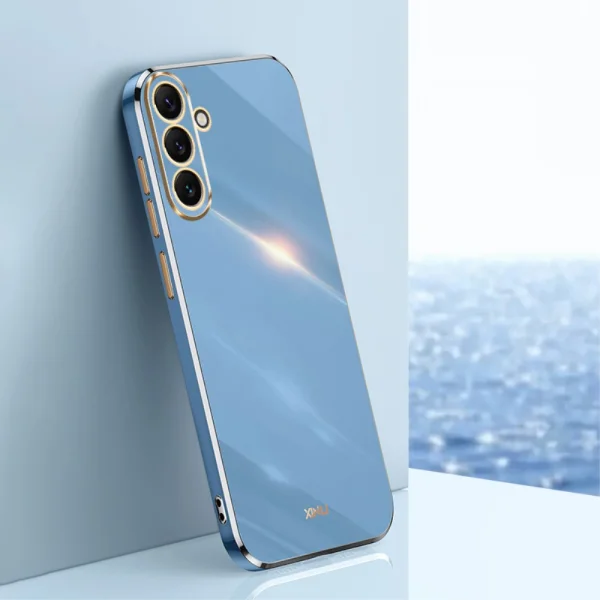 Силиконов калъф XINLI за Samsung Galaxy A54 5G, Син 2