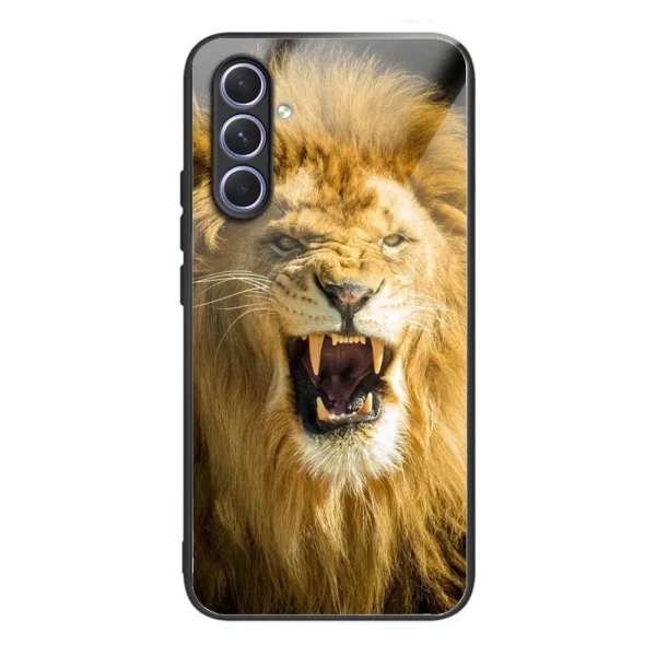 Стъклен Гръб Glass за Samsung Galaxy A54 5G, Лъв 1
