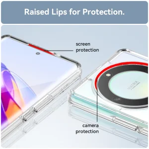 Silicone case Candy for Honor Magic 5 Lite 5G, Transparent 4