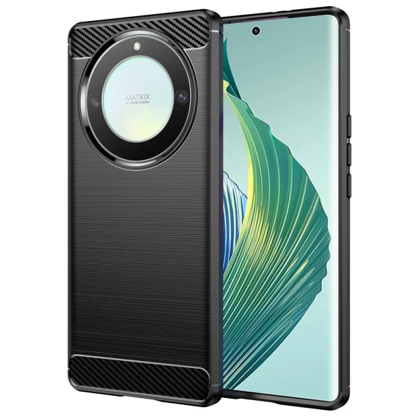 Silicon Case Carbon for Honor Magic 5 Lite 5G, Black 1