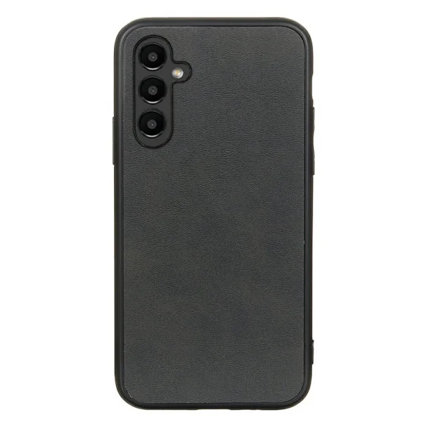 Удароустойчив калъф Leather Coated за Samsung Galaxy A14 5G, Черен 1