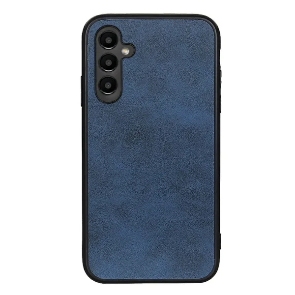 Удароустойчив калъф Leather Coated за Samsung Galaxy A14 5G, Син 1