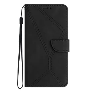 Leather Wallet case for Honor Magic 5 Lite 5G, Black 6