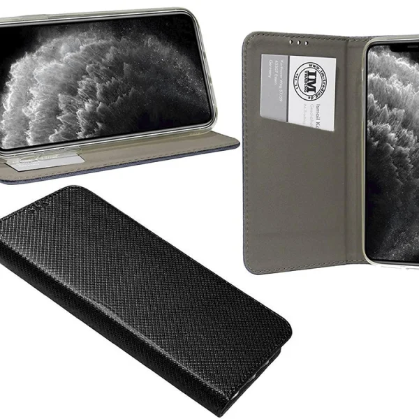 Smart Book Case for iPhone 11 Pro Max, Black 4