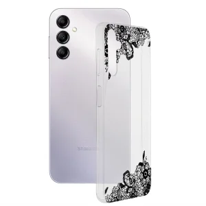 Силиконов калъф за Samsung Galaxy A14 5G, Дантела
