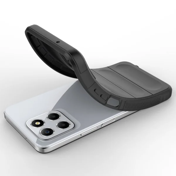 Силиконов калъф Wear-resistant за Honor X8 5G, Черен 2