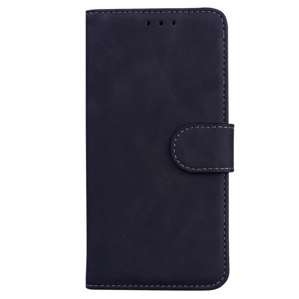 Leather Wallet Case for Honor X8 5G, Black 5