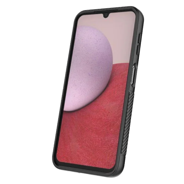 Silicone Case Shell Kickstand for Samsung Galaxy A14 5G, Black 5