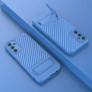 Silicone Case Shell Kickstand for Samsung Galaxy A14 5G, Blue 5