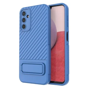 Силиконов калъф Shell Kickstand за Samsung Galaxy A14 5G, Син