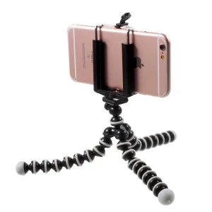 Flexible Octopus tripod with smartphone mount, 5.5 to 8 cm 3