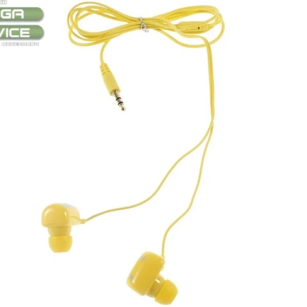 MP3 СЛУШАЛКИ В ПРАВОЪГЪЛНА ФОРМА С КОТЕНЦА - YELLOW 2