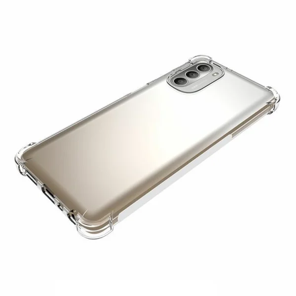 Силиконов калъф Anti-drop за Motorola Moto G51 5G, Прозрачен 2