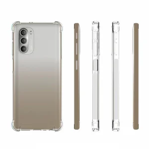 Силиконов калъф Anti-drop за Motorola Moto G51 5G, Прозрачен 4
