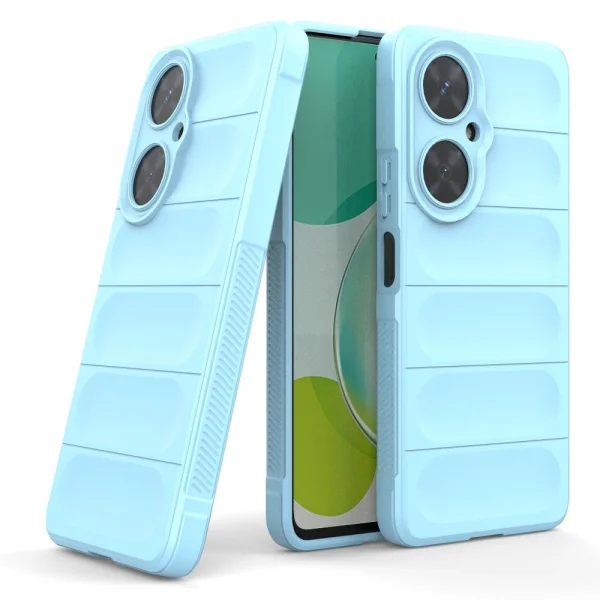 Силиконов калъф Wear-resistant за Huawei Nova 11i, Светло син 2